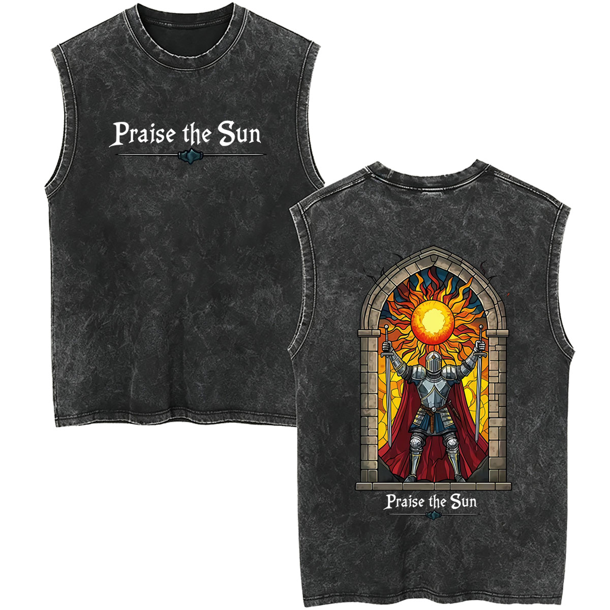Vintage Fashion Game - Dark Souls „Praise The Sun“ Vintage