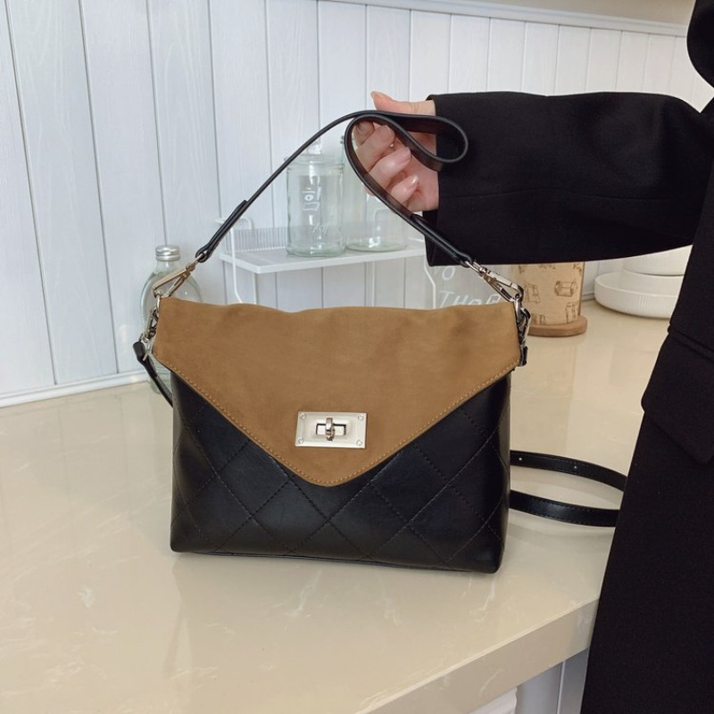 Vintage Fashion In Paris - Vintage Modische Wickeltasche, Hochwertige Designer-Handtasche aus