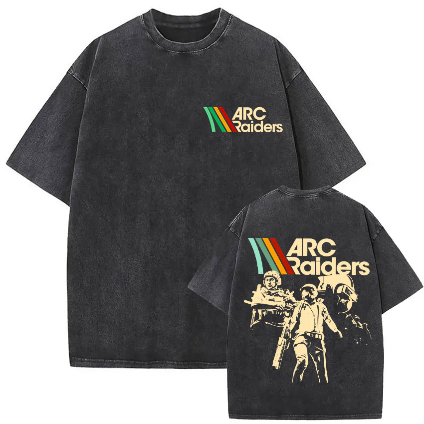 Vintage Fashion Game - 100% Baumwolle Arc Raiders T-Shirt 2026