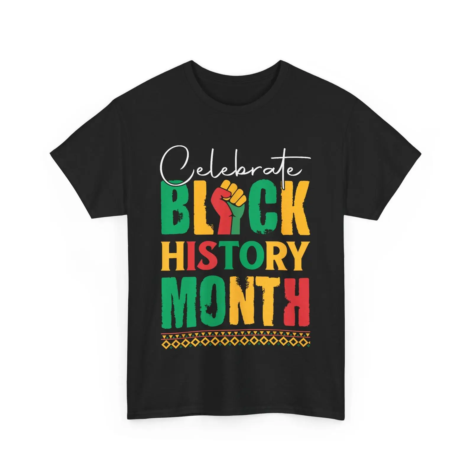 Vintage Fashion History - T-Shirt zum Feiern des Black History