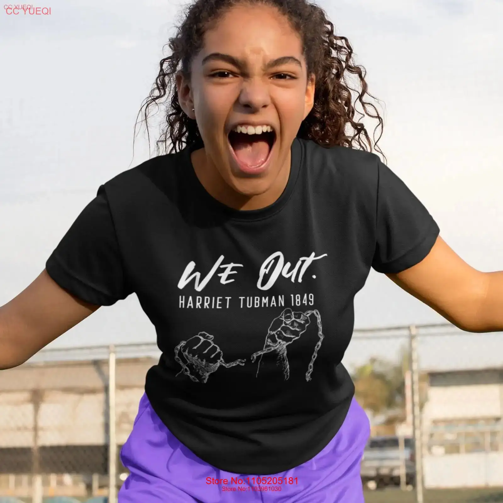 Vintage Fashion History - We Out Harriet Tubman mit Ketten