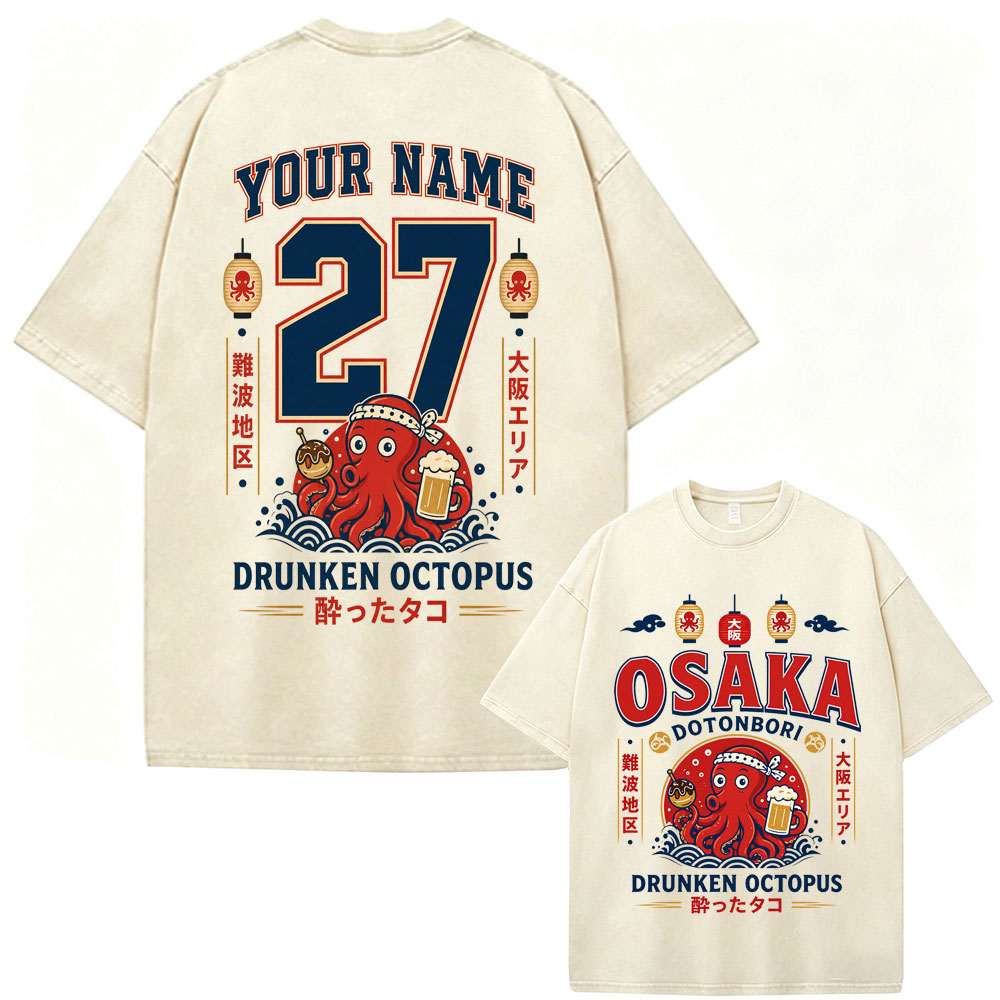 Osaka Dotonbori Drunken Octopu – Vintage Fashion Osaka Bewertung und Preis