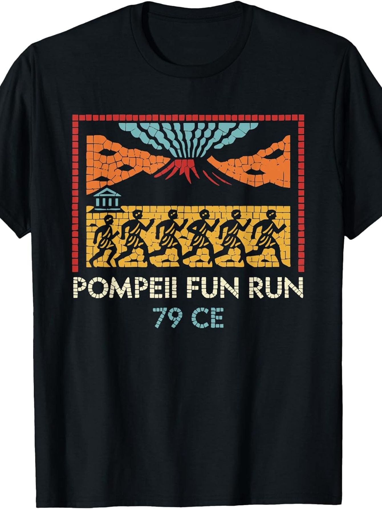 Pompeii Fun Run 79 CE Vintage- – Vintage Fashion History Bewertung und Preis