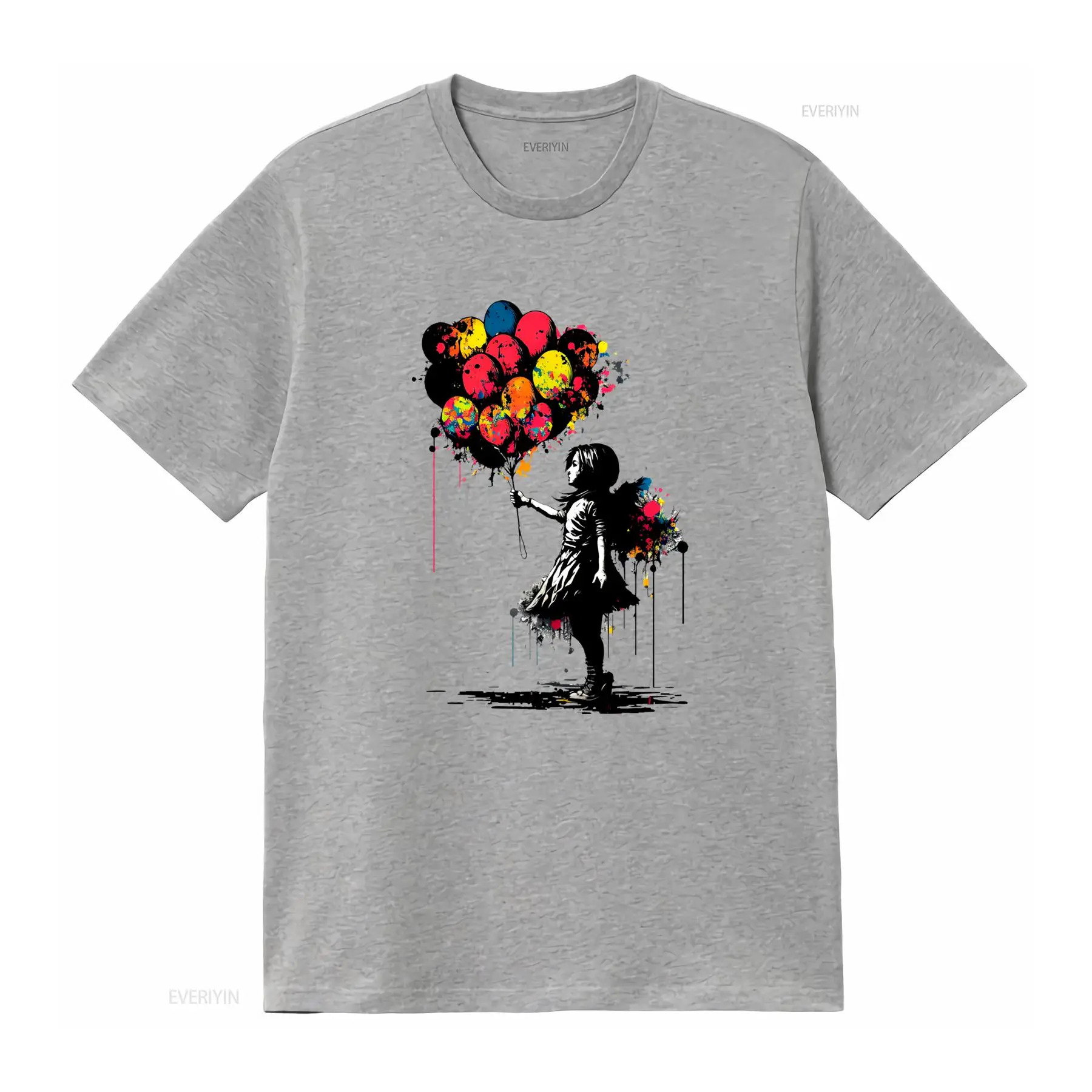 Banksy Peace T-Shirt, Ballonmä – Vintage Fashion Art Bewertung und Preis