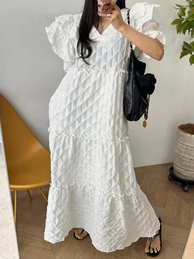 Langes, elegantes Kleid im Vin – Vintage Fashion Years Bewertung und Preis