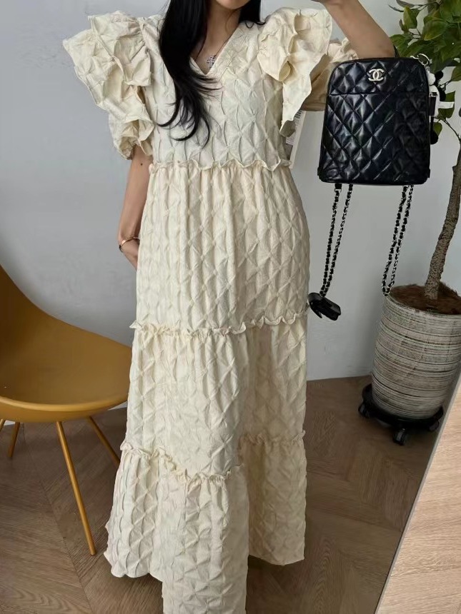 Langes, elegantes Kleid im Vin – Vintage Fashion Years Bewertung und Preis