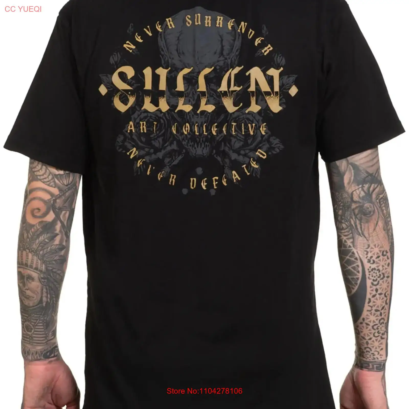 Sullen Herren-T-Shirt „Never D – Vintage Fashion Art Bewertung und Preis