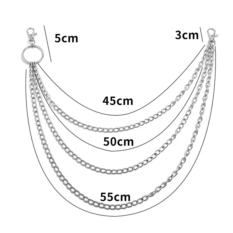 Mehrschichtige Metall-Gürtelke – Vintage Fashion Blog Bewertung und Preis
