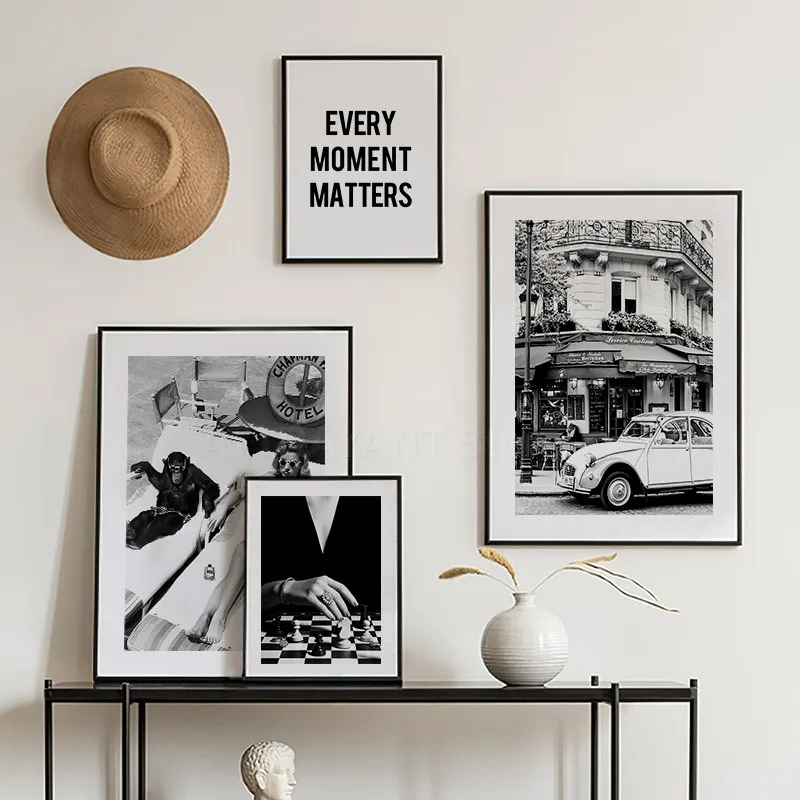 Schwarz und Weiß Vintage Wand  – Vintage Vogue Fashion Poster Bewertung und Preis