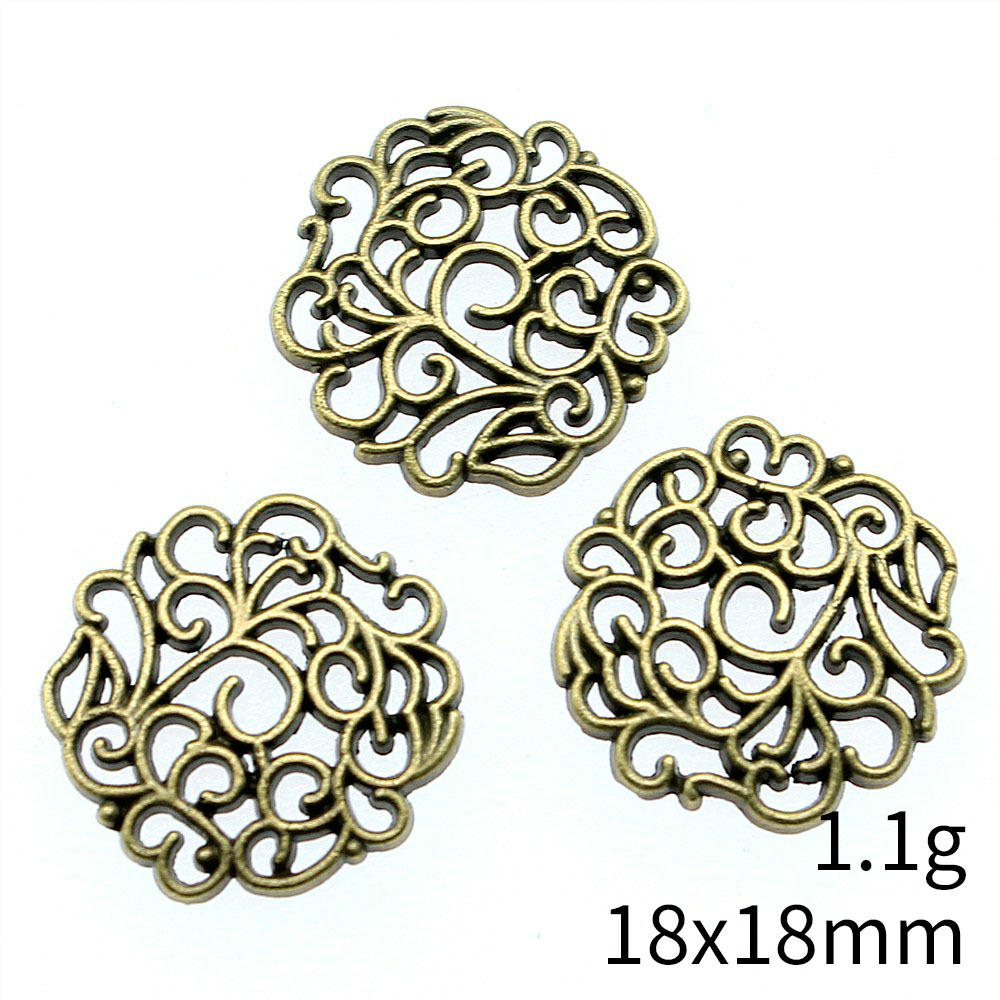 10 Stück 18 x 18 mm, 2 Farben, – Vintage Fashion Blog Bewertung und Preis