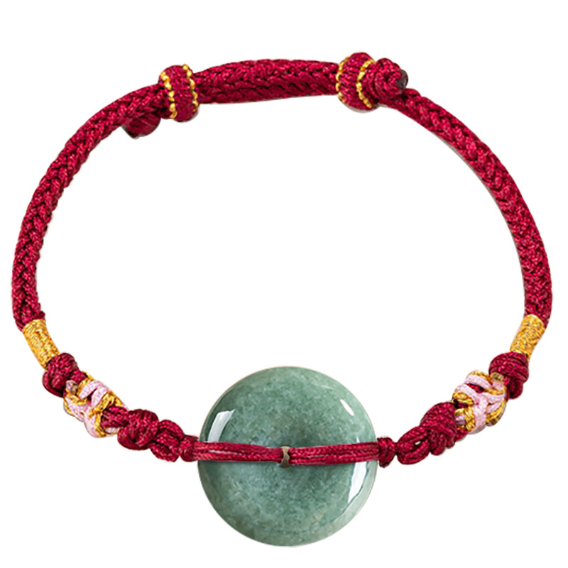 Grünes Myanmar Jadeit Donut Ar – Vintage Fashion Blog Bewertung und Preis