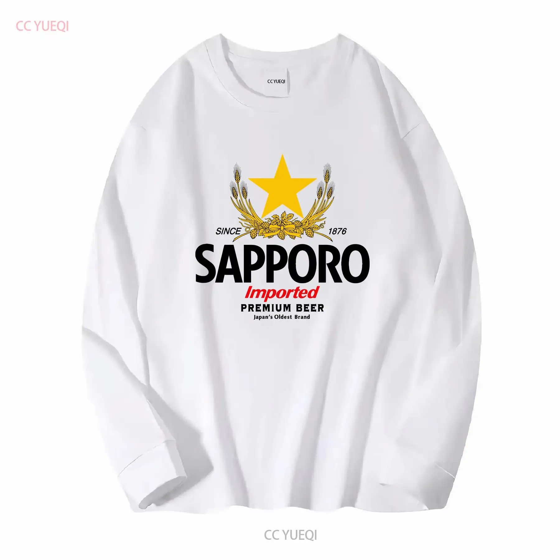 SAPPORO Brewery Japanisches Bi – Vintage Flannel Shirt Bewertung und Preis