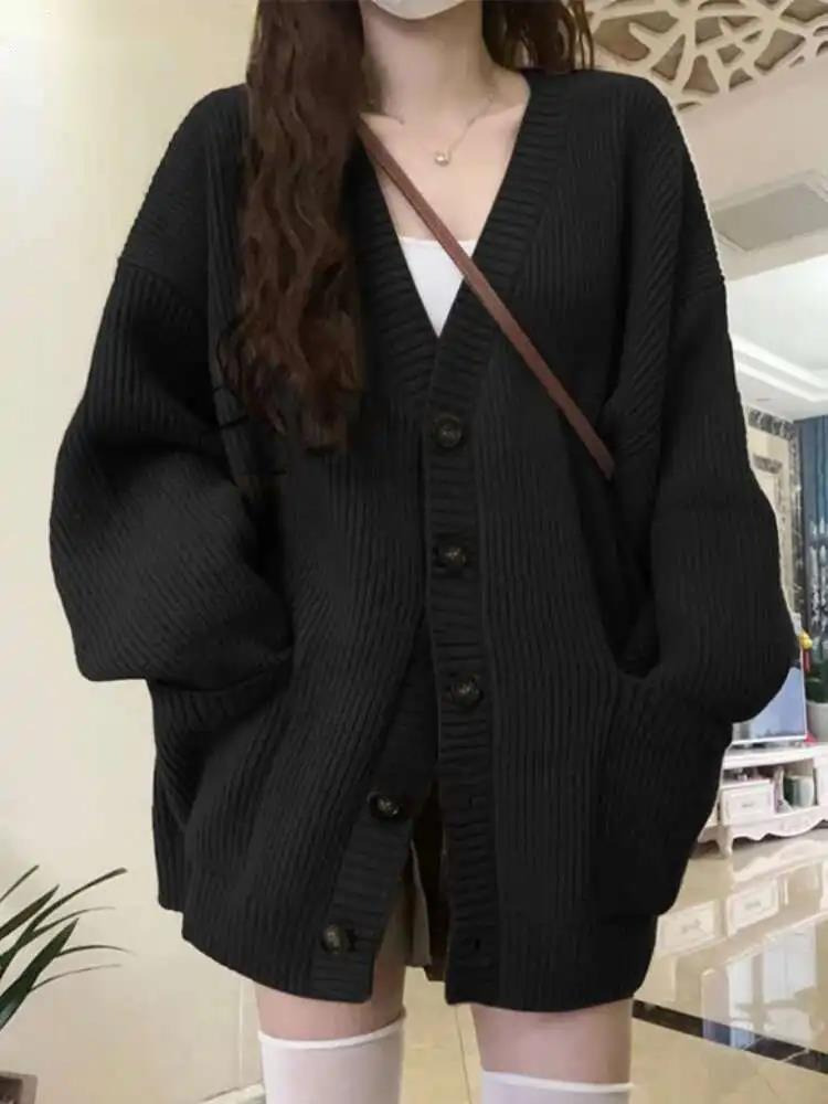 Lose Strickjacke Frauen Langar – Crop Cardigan Vintage Bewertung und Preis